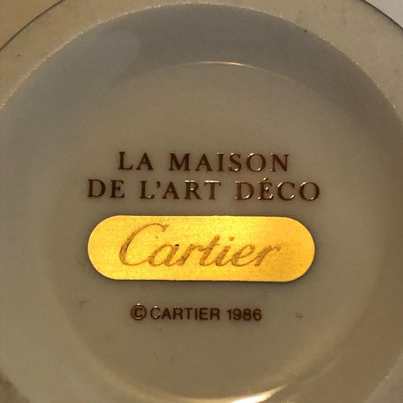 CARTIER LA MAISON DE L'ART DECO VASE 1986 - Picture 2 of 6